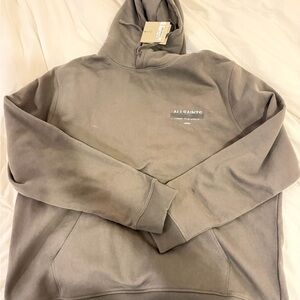 All Saints Taupe Men's Hoodie